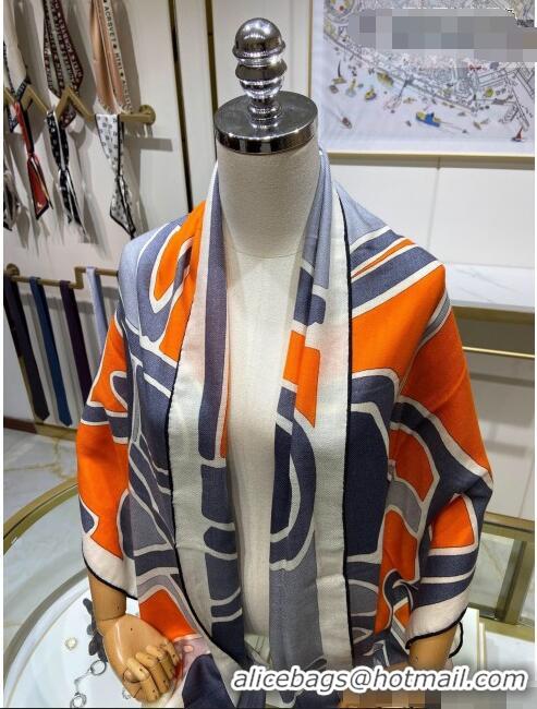 Low Price Hermes Cashmere and Silk Long Scarf HS808 2021