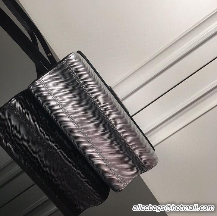 Well Crafted Louis Vuitton Epi Leather TWIST MM M50280 Silver