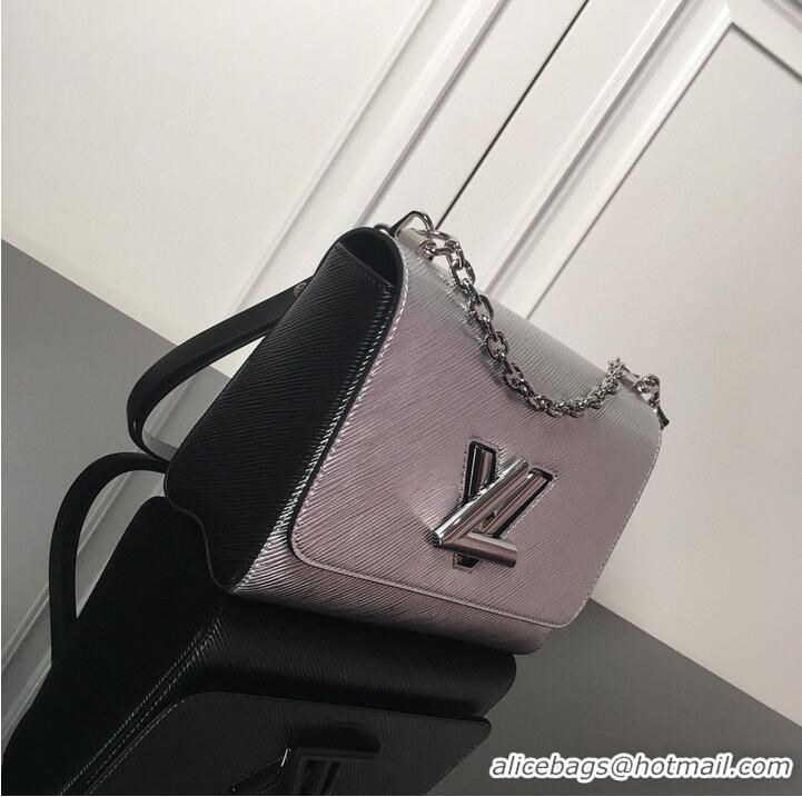 Well Crafted Louis Vuitton Epi Leather TWIST MM M50280 Silver