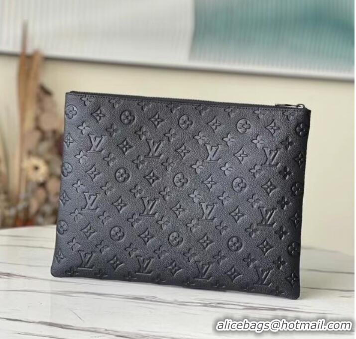 Well Crafted Louis Vuitton Original Monogram Empreinte POCHETTE M67461 black