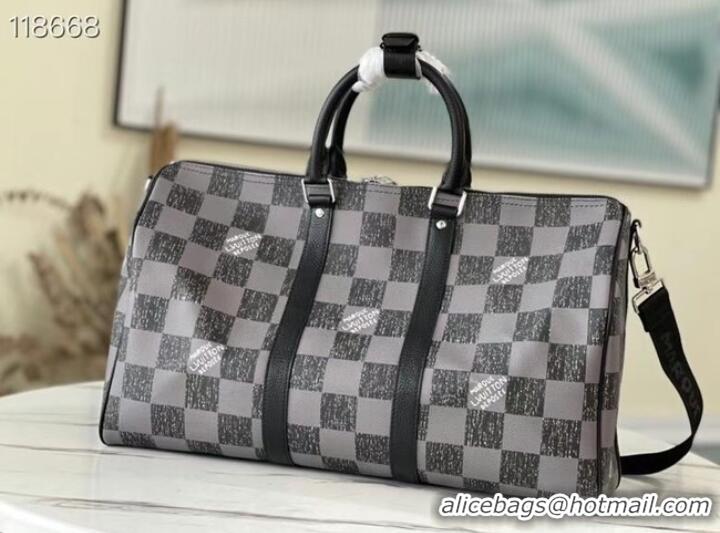 Most Popular Louis Vuitton KEEPALL BANDOULIERE 45 N80404 black