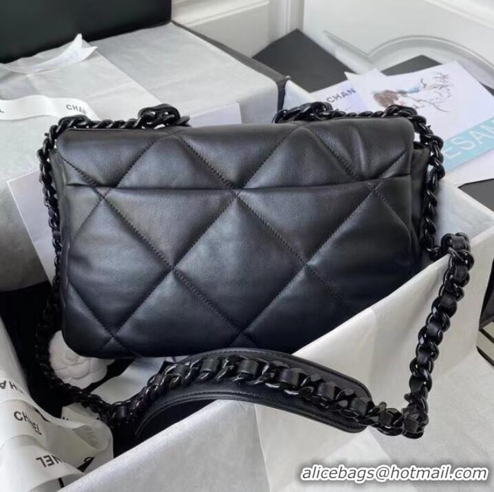 Promotional CHANEL Lambskin 19 Flap Bag AS1160 AS1161 black