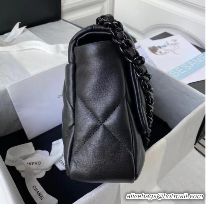 Promotional CHANEL Lambskin 19 Flap Bag AS1160 AS1161 black