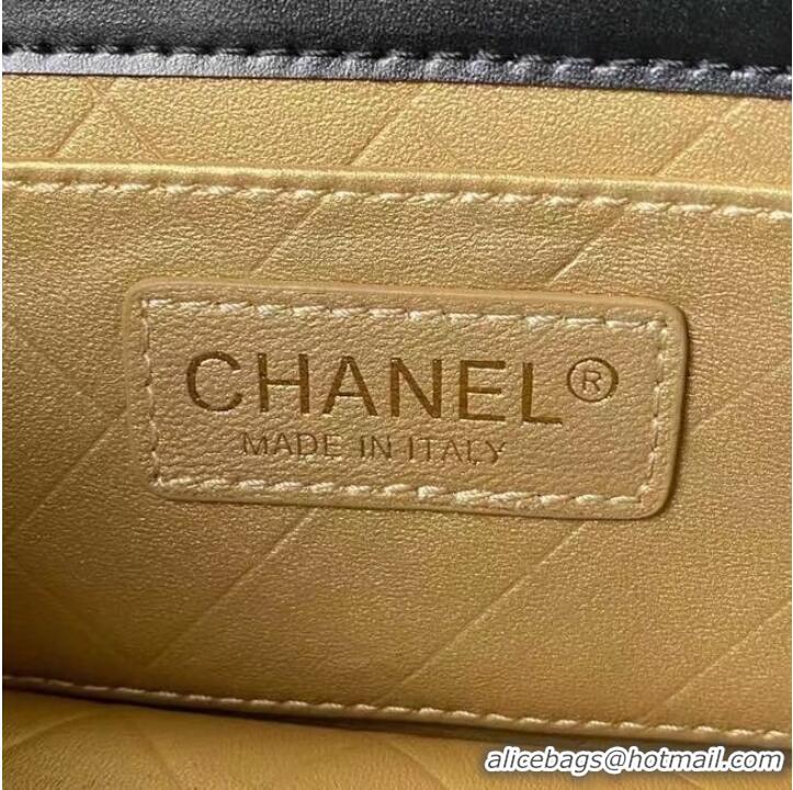 Good Quality Chanel small Flap Shoulder Bag Original leather AS2714 black