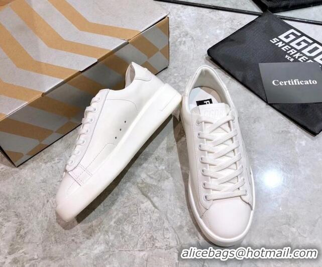 Luxury Classic Golden Goose Graffiti White Calfskin Sneaker 051148