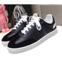 Popular Style Dior Homme B01 Calfskin Suede Sneakers 070847 Black