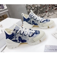 Custom Dior D-Connect Sneaker in Butterfly Printed Technical Fabric DS27 2021