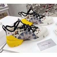 Low Price Dior D-Connect Sneaker in Printed Technical Fabric DS32