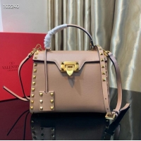 Buy Classic VALENTINO Origianl leather tote bag V4071A pink