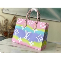 Discount Louis Vuitton ONTHEGO MM M45118 Pink&Blue