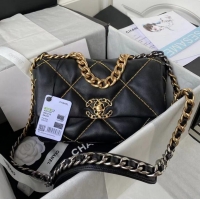 Top Quality Chanel 19 flap bag AS1160A black