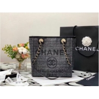 New Style Chanel small Shopping bag A66940 black