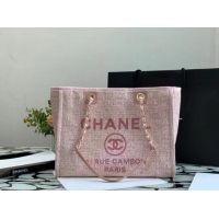 Classic Inexpensive Chanel Shopping bag MM A67001 pink