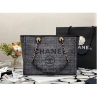 Grade Promotional Chanel Shopping bag MM A67001 black