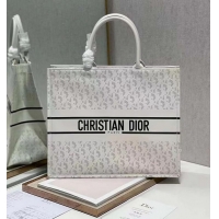 Discount DIOR BOOK TOTE leather Constellation Embroidery M1297ZR white