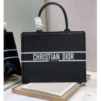 Promotional DIOR BOOK TOTE leather Constellation Embroidery M1296ZR black