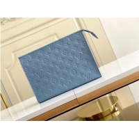 Promotional Louis Vuitton Monogram Eclipse POCHETTE Voyage M45665 Blue