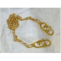 Original Cheap FENDI Shoulder strap gold 8792