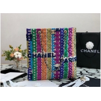 Spot Bulk Chanel Colored letters Shopping bag 2896