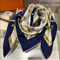 Purchase Grade Hermes Twilly Silk Square Scarf 90x90cm H81805 White 2021