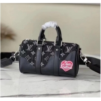 Buy Inexpensive Louis Vuitton CITY KEEPALL M90689 black