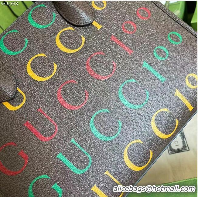 High Quality Gucci 100 Shoulder Tote Bag 680956 Brown