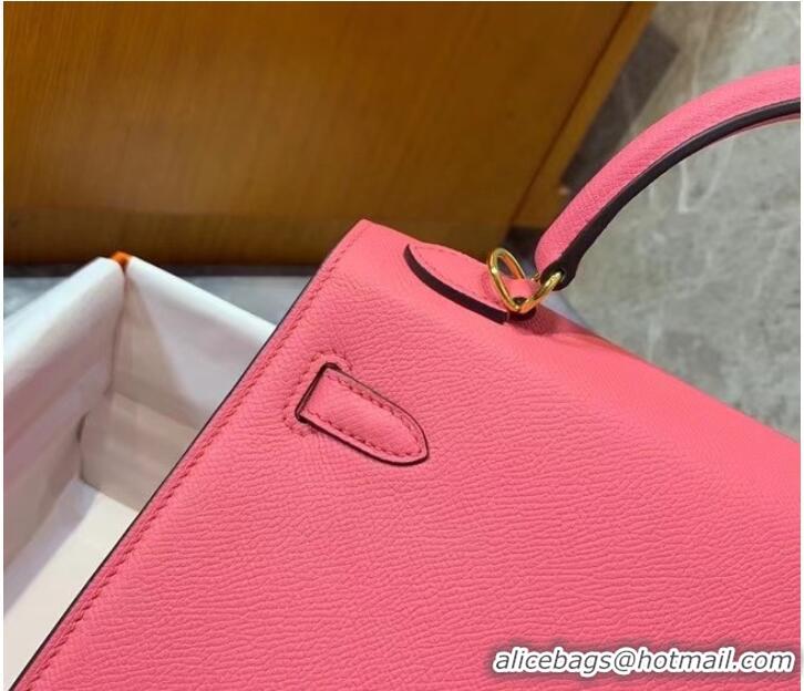 New Release Creation Hermes Original Epsom Leather KEL2578 Rose