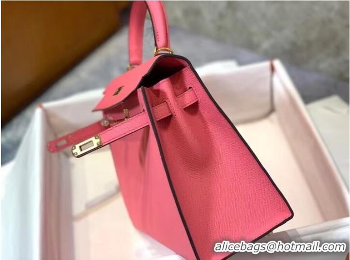 New Release Creation Hermes Original Epsom Leather KEL2578 Rose