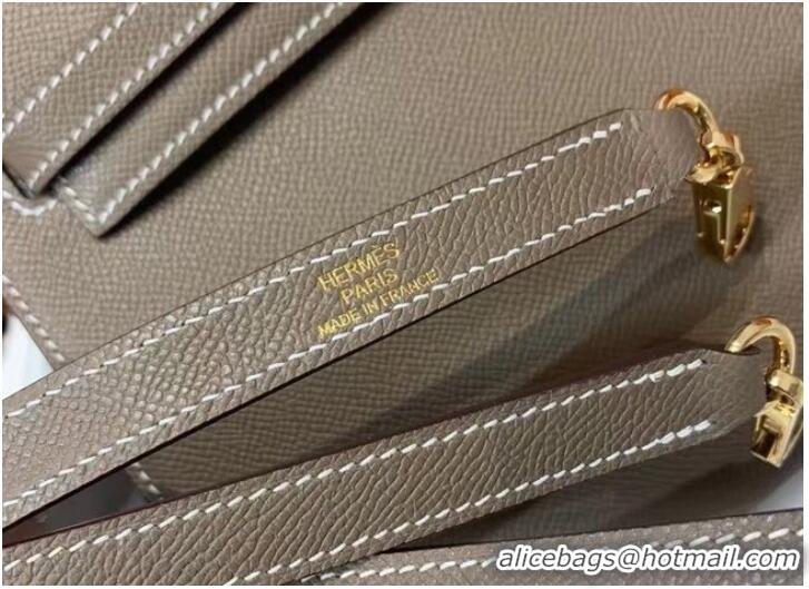 Newly Launched Hermes Original Epsom Leather KEL2578 grey