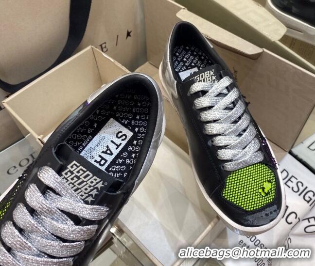 Best Design Golden Goose Stardan Mesh Sneakers Black/Green/White 1027071