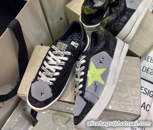 Best Design Golden Goose Stardan Mesh Sneakers Black/Green/White 1027071