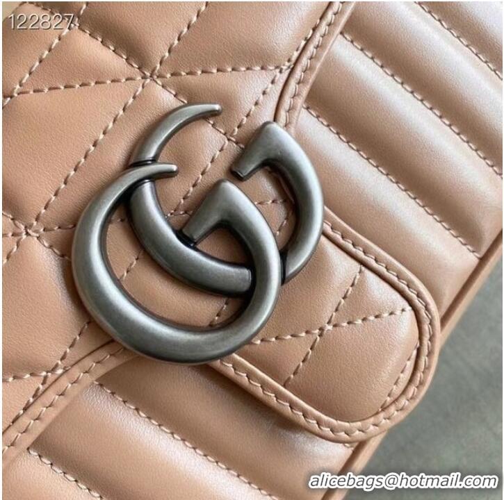 Spot Bulk Gucci GG Marmont matelasse mini bag 446744 Beige