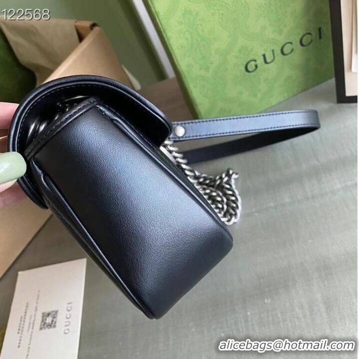 Best Price Gucci GG Marmont matelasse mini bag 446744 black