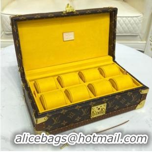 Promotional Louis Vuitton 8 WATCH CASE M47641 yellow