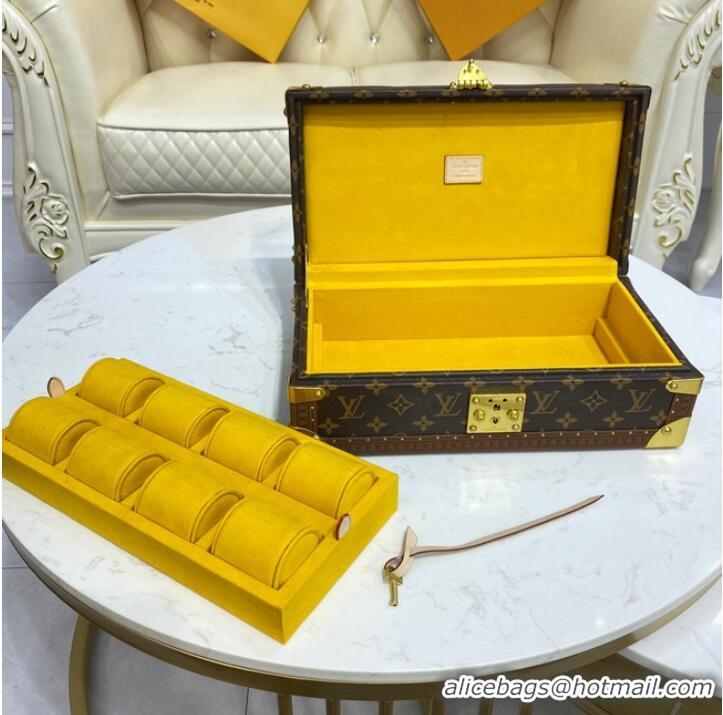 Promotional Louis Vuitton 8 WATCH CASE M47641 yellow