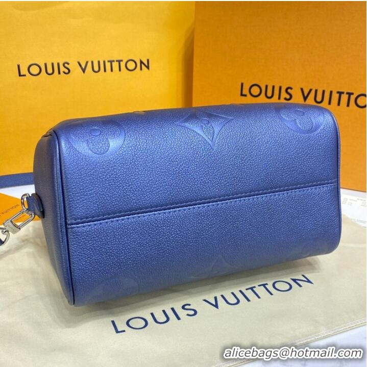 Top Quality Louis Vuitton SPEEDY BANDOULIERE 25 M58947 blue