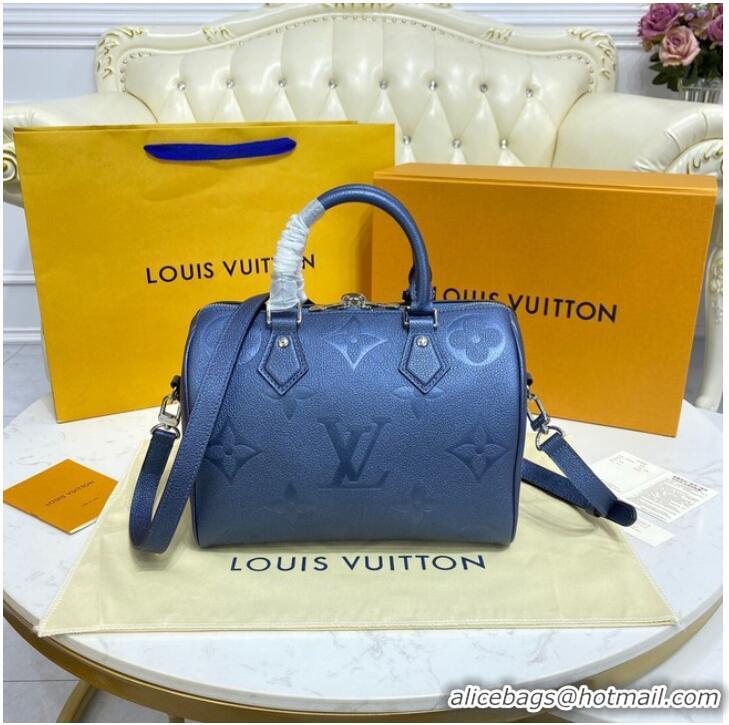 Top Quality Louis Vuitton SPEEDY BANDOULIERE 25 M58947 blue