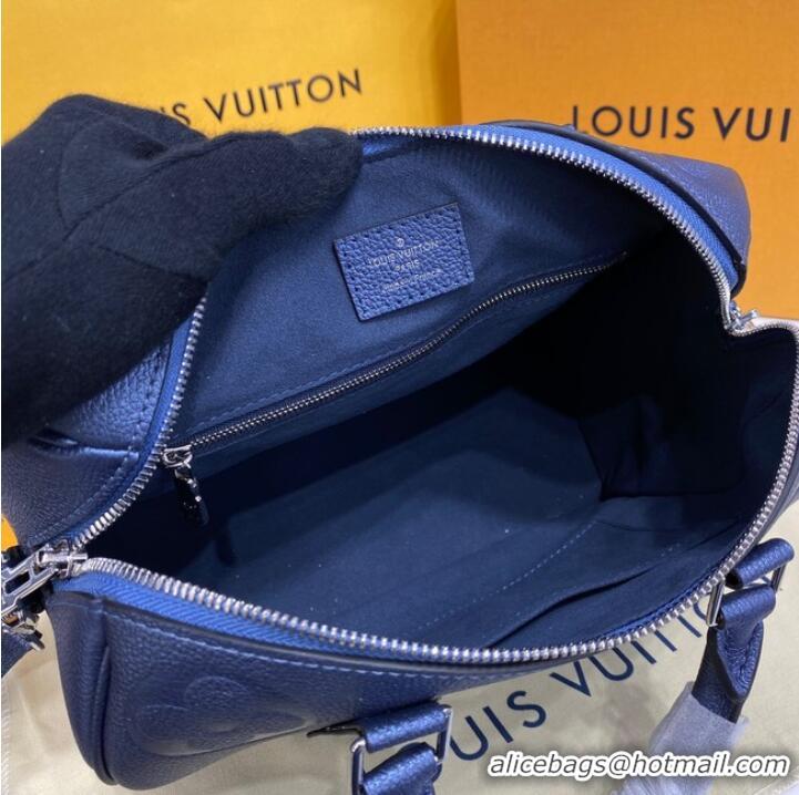 Top Quality Louis Vuitton SPEEDY BANDOULIERE 25 M58947 blue