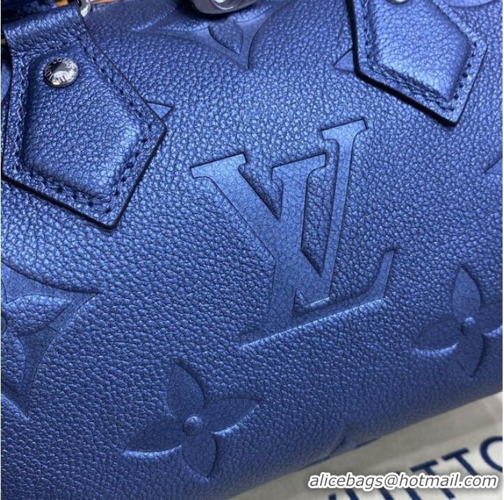 New Classic Louis Vuitton SPEEDY BANDOULIERE 20 M58953 blue