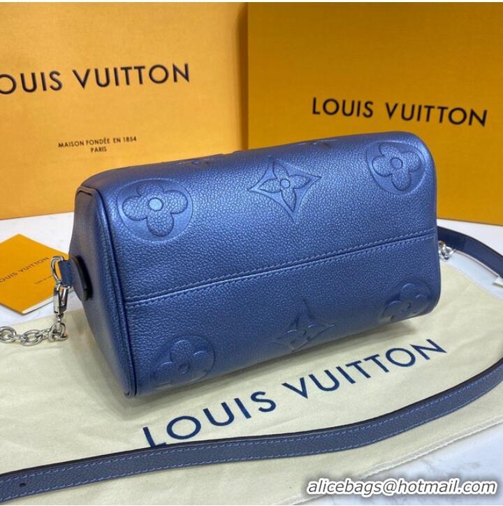 New Classic Louis Vuitton SPEEDY BANDOULIERE 20 M58953 blue