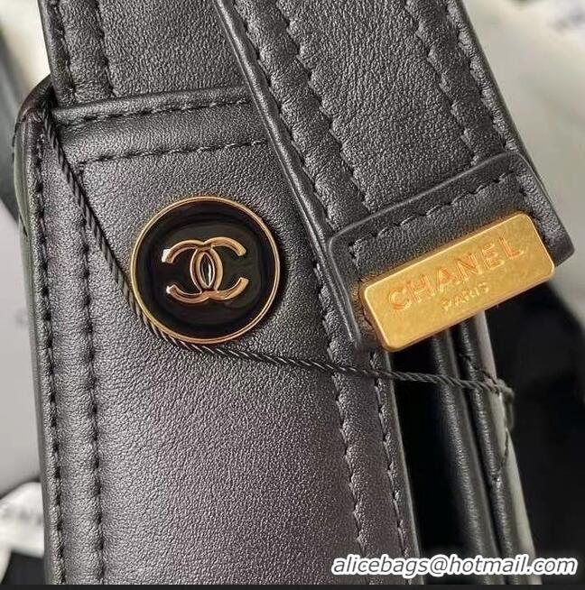 Super Quality Chanel leather Shoulder Bag AS2842 black