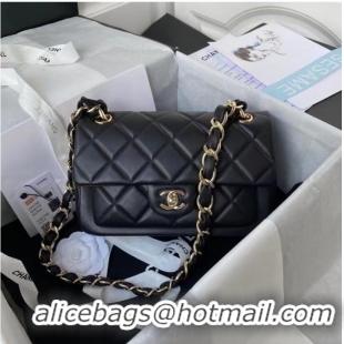 Unique Discount Chanel leather Shoulder Bag AS2798 black