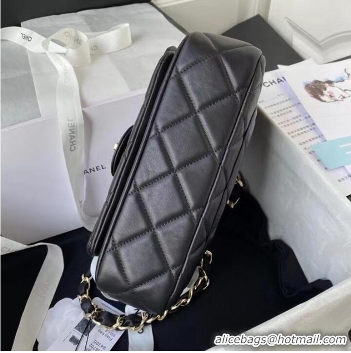 Unique Discount Chanel leather Shoulder Bag AS2798 black