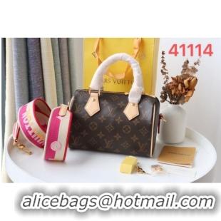 Well Crafted Louis Vuitton SPEEDY Monogram Canvas M41114 pink