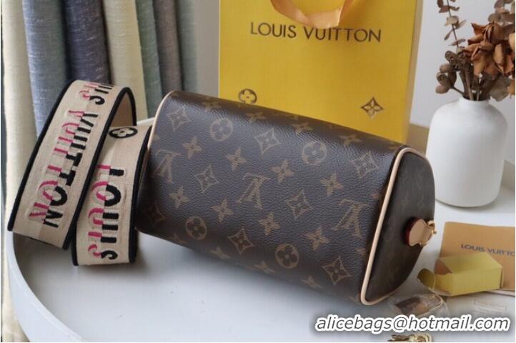 Famous Brand Louis Vuitton SPEEDY Monogram Canvas M41114 Creme