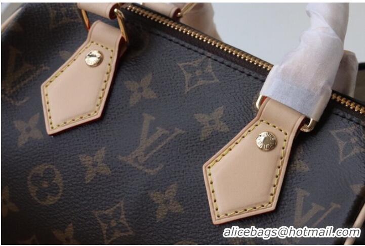 Famous Brand Louis Vuitton SPEEDY Monogram Canvas M41114 Creme