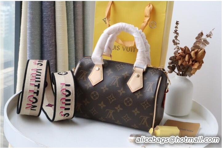 Famous Brand Louis Vuitton SPEEDY Monogram Canvas M41114 Creme