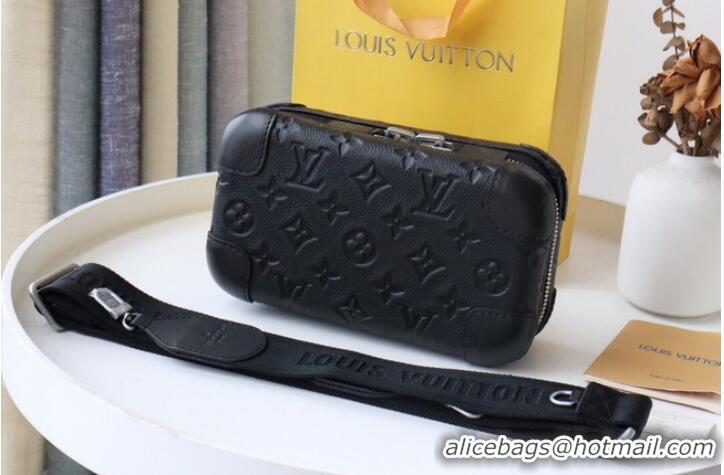 Buy Grade Louis Vuitton HORIZON CLUTCH M20439 black