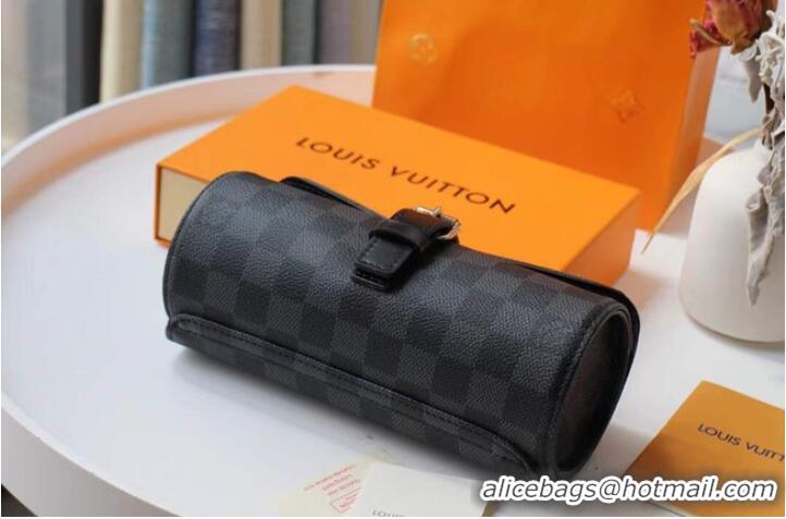 Well Crafted Louis Vuitton Monogram Canvas 3 Watch Case M47530-1