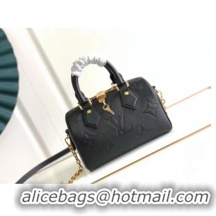 Shop Promotional Louis Vuitton Monogram Empreinte SPEEDY BANDOULIERE 20 M58953 black